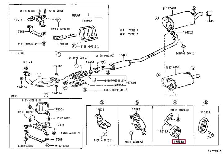 Toyota 17565-20060 Wspornik mocowania układu wydechowego 1756520060: Dobra cena w Polsce na 2407.PL - Kup Teraz!