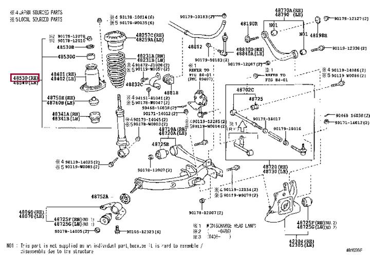 Toyota 48530-09L20 Амортизатор підвіски 4853009L20: Купити у Польщі - Добра ціна на 2407.PL!