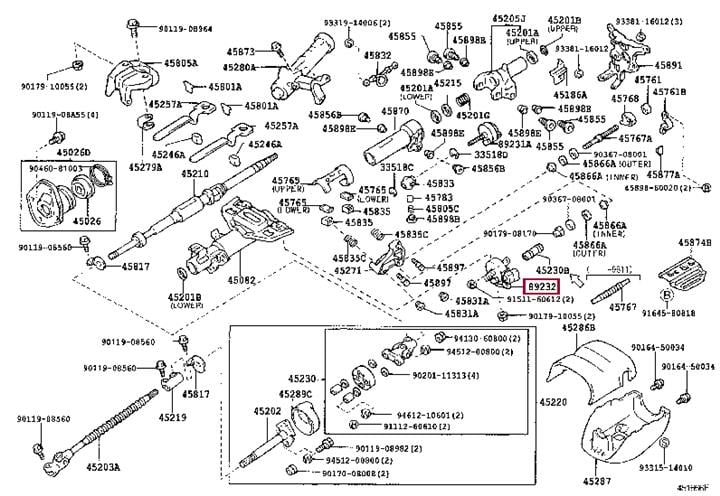 Toyota 89232-60020 Автозапчастина 8923260020: Купити у Польщі - Добра ціна на 2407.PL!