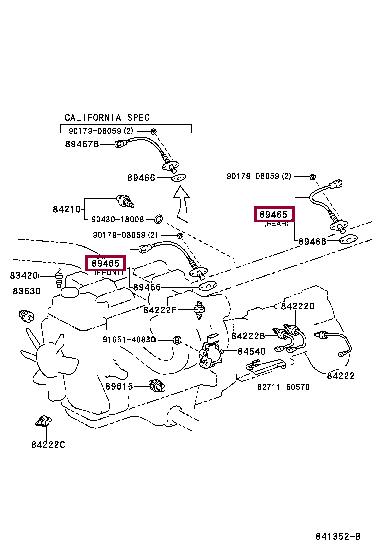 Toyota 89465-39855 Lambdasonde 8946539855: Kaufen Sie zu einem guten Preis in Polen bei 2407.PL!