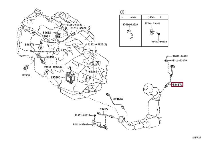 Toyota 89467-33230 Sonda lambda 8946733230: Dobra cena w Polsce na 2407.PL - Kup Teraz!