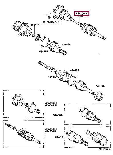 Toyota 90316-60004 Шарнир равных угловых скоростей (ШРУС) 9031660004: Отличная цена - Купить в Польше на 2407.PL!