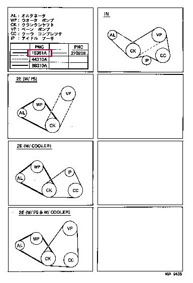 Toyota 90916-02264 Pasek klinowy wielorowkowy 9091602264: Dobra cena w Polsce na 2407.PL - Kup Teraz!