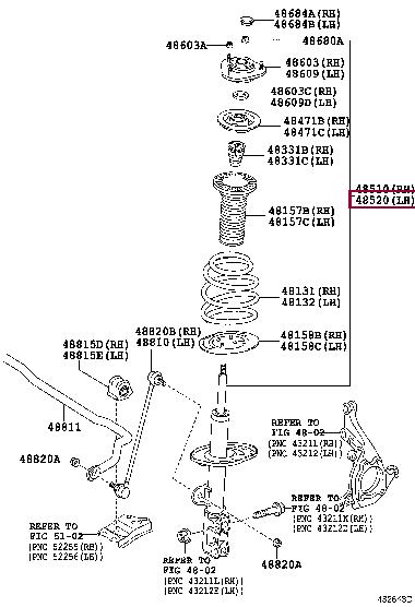 Toyota 48520-09K40 Shock absorber assy 4852009K40: Buy near me in Poland at 2407.PL - Good price!