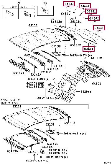 Toyota 56118-50060 Ущільнювач скла 5611850060: Купити у Польщі - Добра ціна на 2407.PL!