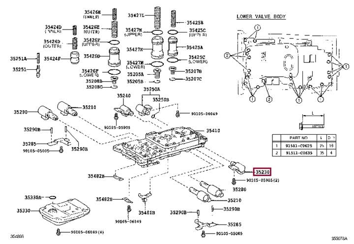 Toyota 35230-60010 Соленоид 3523060010: Купить в Польше - Отличная цена на 2407.PL!