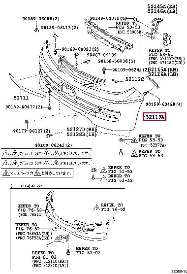 Toyota 53879-28010 Auto part 5387928010: Buy near me in Poland at 2407.PL - Good price!