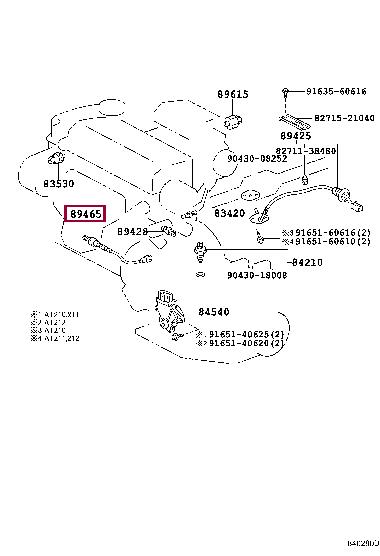 Toyota 89465-20600 Lambdasonde 8946520600: Kaufen Sie zu einem guten Preis in Polen bei 2407.PL!