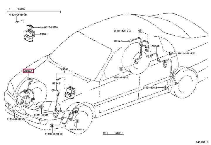 Toyota 89542-05030 Drehzahlsensor 8954205030: Kaufen Sie zu einem guten Preis in Polen bei 2407.PL!