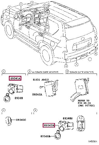 Toyota 89341-48010-P0 Датчик 8934148010P0: Приваблива ціна - Купити у Польщі на 2407.PL!