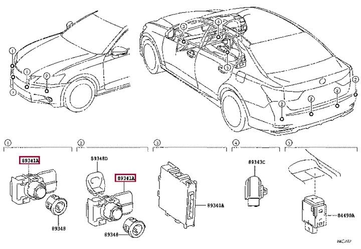 Toyota 89341-76010-D1 Автозапчастина 8934176010D1: Купити у Польщі - Добра ціна на 2407.PL!