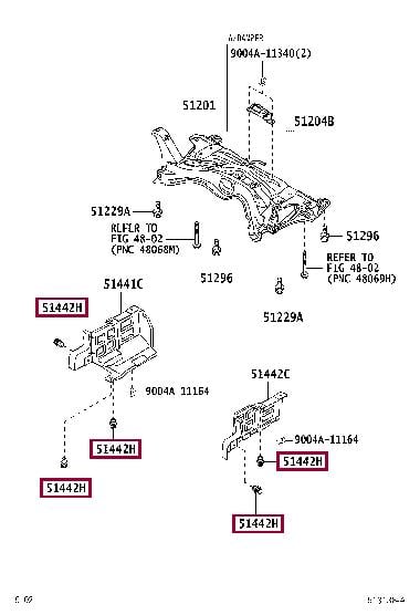 Toyota 90044-68320 Фиксатор 9004468320: Купить в Польше - Отличная цена на 2407.PL!