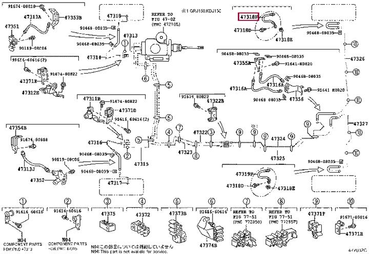 Toyota 90947-02H00 Bremsschlauch 9094702H00: Bestellen Sie in Polen zu einem guten Preis bei 2407.PL!