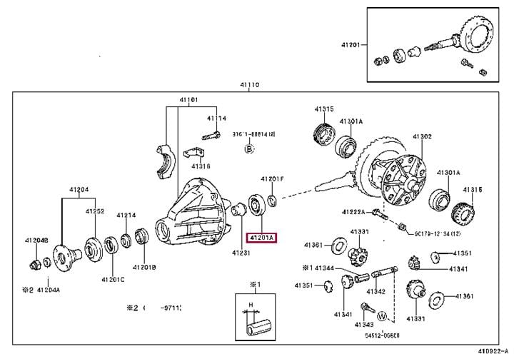 Toyota 90366-40088 Łożysko koła 9036640088: Dobra cena w Polsce na 2407.PL - Kup Teraz!