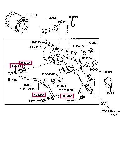 Toyota 90430-10015 Uszczelka profilowana 9043010015: Dobra cena w Polsce na 2407.PL - Kup Teraz!