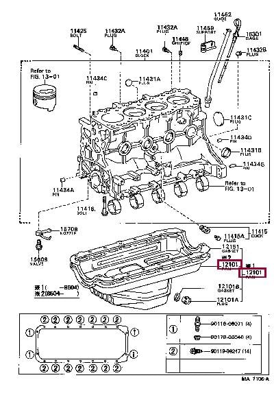 Toyota 90430-12018 Auto part 9043012018: Buy near me at 2407.PL in Poland at an Affordable price!