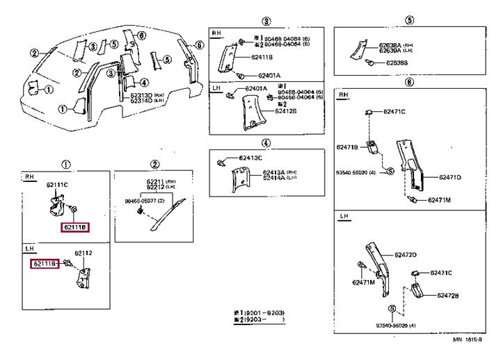 9046707076B0 Toyota Clip