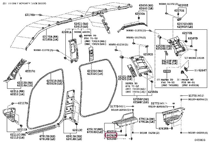 Toyota 90468-04160 Клипса 9046804160: Отличная цена - Купить в Польше на 2407.PL!