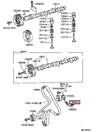 Toyota 90507-18006 Spring, tension(for idler) 9050718006: Buy near me in Poland at 2407.PL - Good price!