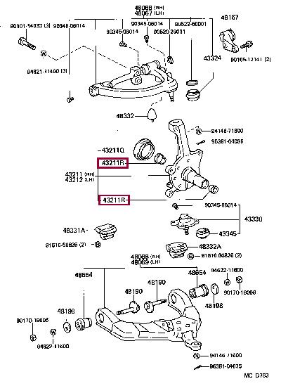 Toyota 90999-70069 Втулка маточини 9099970069: Купити у Польщі - Добра ціна на 2407.PL!