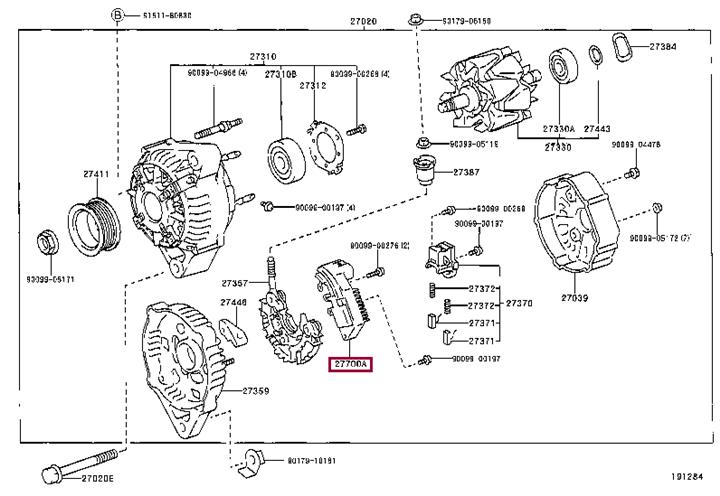 Toyota 27700-46060 Generator regulator 2770046060: Buy near me in Poland at 2407.PL - Good price!