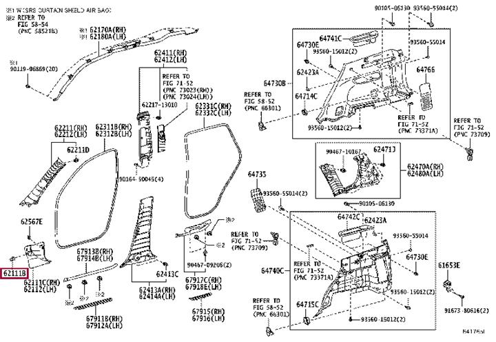 9046706155 Toyota - Clip 90467-06155 -  Store