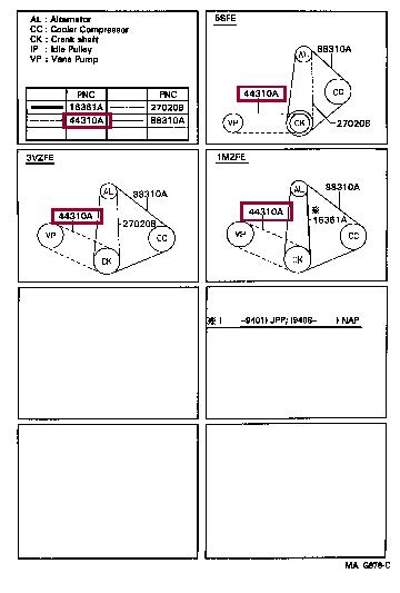 Toyota 99364-00880 Keilrippenriemen 9936400880: Kaufen Sie zu einem guten Preis in Polen bei 2407.PL!