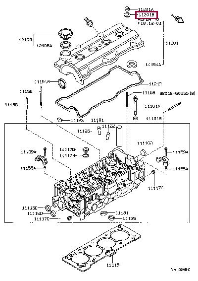 Toyota 90210-08020 Кільце ущільнювальне 9021008020: Приваблива ціна - Купити у Польщі на 2407.PL!