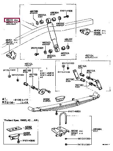 Toyota 48531-39325 Radbolzen 4853139325: Bestellen Sie in Polen zu einem guten Preis bei 2407.PL!