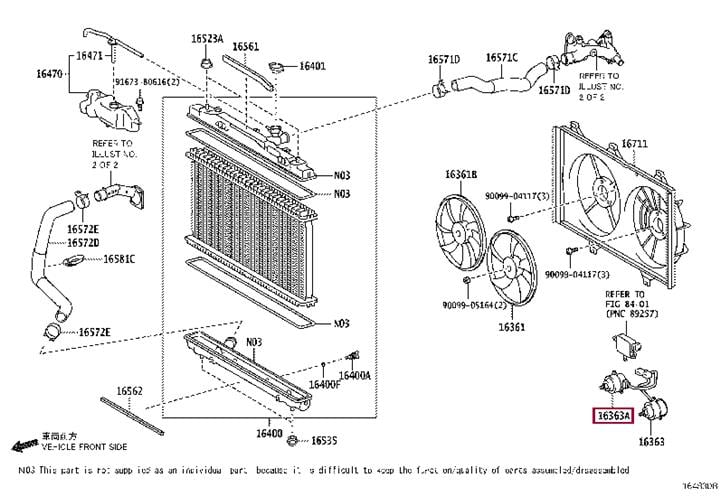 Toyota 16363-31090 Мотор вентилятора 1636331090: Купити у Польщі - Добра ціна на 2407.PL!