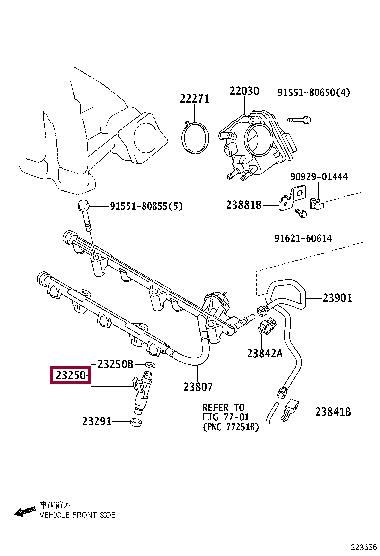 Toyota 23209-31090 Injector fuel 2320931090: Buy near me in Poland at 2407.PL - Good price!