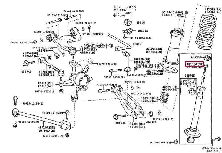 Toyota 90179-12127 Гайка 9017912127: Приваблива ціна - Купити у Польщі на 2407.PL!