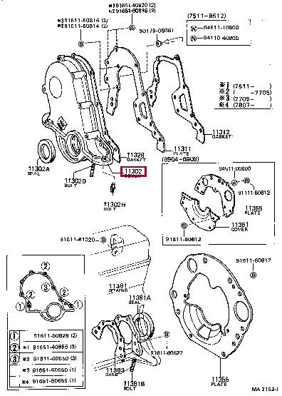 Toyota 90311-38086 Wellendichtring vorne 9031138086: Bestellen Sie in Polen zu einem guten Preis bei 2407.PL!