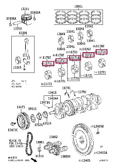 Toyota 11711-28021-04 Schalen 117112802104: Bestellen Sie in Polen zu einem guten Preis bei 2407.PL!