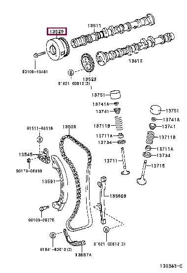 Toyota 13520-0J011 ZWISCHENRAD 135200J011: Kaufen Sie zu einem guten Preis in Polen bei 2407.PL!