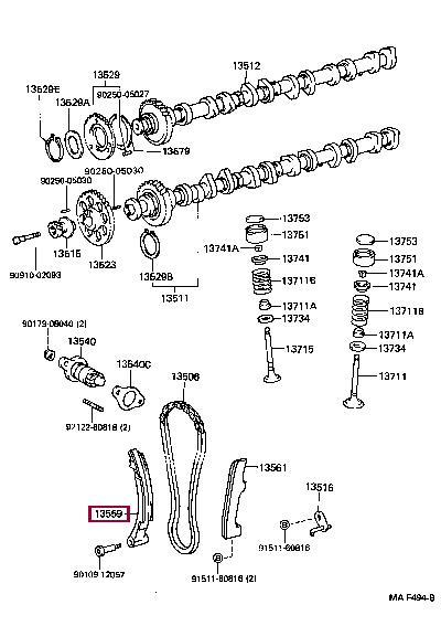 Kup Toyota 13559-66010 w niskiej cenie w Polsce!