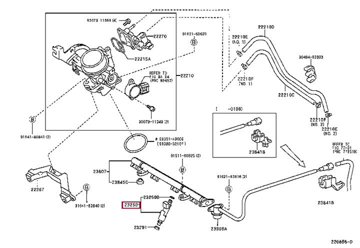 Toyota 23209-29015 Wtryskiwacz paliwa 2320929015: Dobra cena w Polsce na 2407.PL - Kup Teraz!