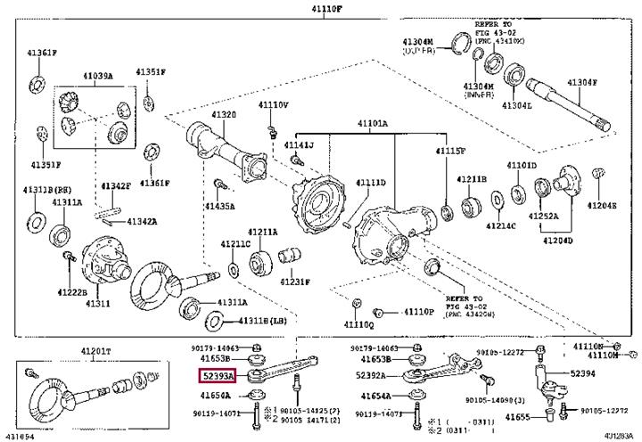 Toyota 52380-60020 Auto part 5238060020: Buy near me at 2407.PL in Poland at an Affordable price!