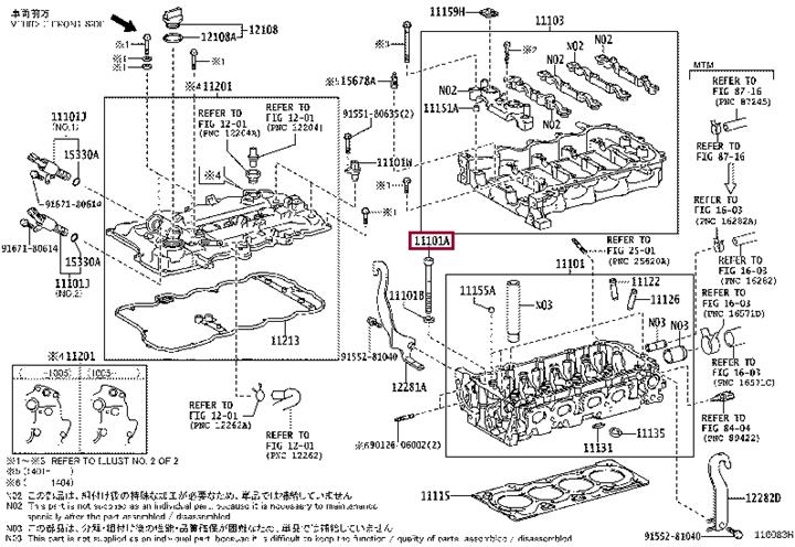 Toyota 90910-02174 Болты головки блока цилиндров, комплект 9091002174: Купить в Польше - Отличная цена на 2407.PL!