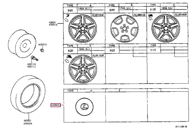 Toyota 42603-24250 Ornament sub-assy, wheel hub 4260324250: Dobra cena w Polsce na 2407.PL - Kup Teraz!