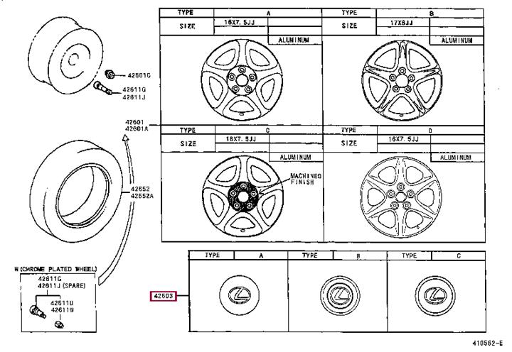 Toyota 42603-30360 Ornament sub-assy, wheel hub 4260330360: Dobra cena w Polsce na 2407.PL - Kup Teraz!