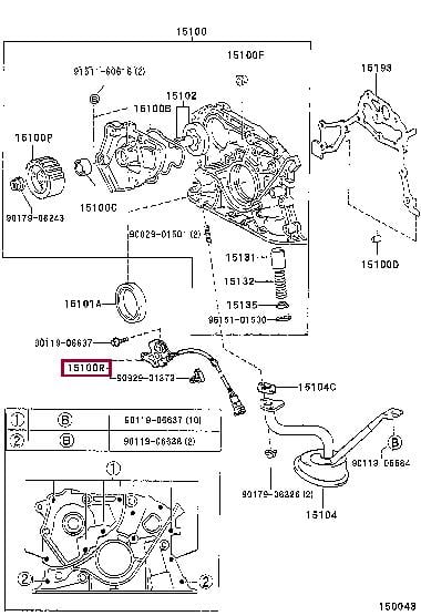 Toyota 90919-05017 Crankshaft position sensor 9091905017: Buy near me in Poland at 2407.PL - Good price!
