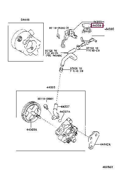 Toyota 44305-28030 Cap sub-assy, vane pump oil reservoir 4430528030: Dobra cena w Polsce na 2407.PL - Kup Teraz!