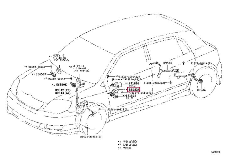 Toyota 89183-02010 Датчик, продольное поперечное ускорение 8918302010: Отличная цена - Купить в Польше на 2407.PL!