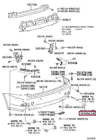 Toyota 52162-53903 Zaślepka haka holowniczego 5216253903: Dobra cena w Polsce na 2407.PL - Kup Teraz!