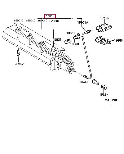 Toyota 90919-22369 Провода высоковольтные, комплект 9091922369: Отличная цена - Купить в Польше на 2407.PL!