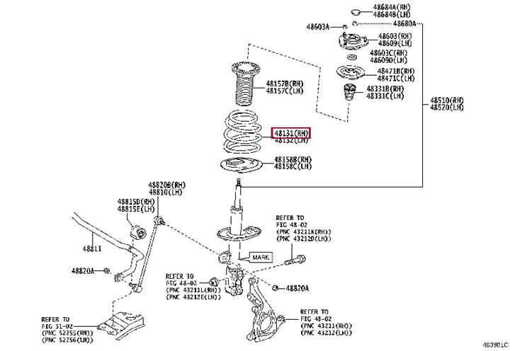 Toyota 48131-02L60 Пружина подвески передняя 4813102L60: Отличная цена - Купить в Польше на 2407.PL!