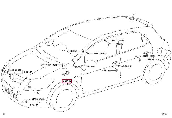 Toyota 89170-02560 Steuergerät für Airbag 8917002560: Kaufen Sie zu einem guten Preis in Polen bei 2407.PL!