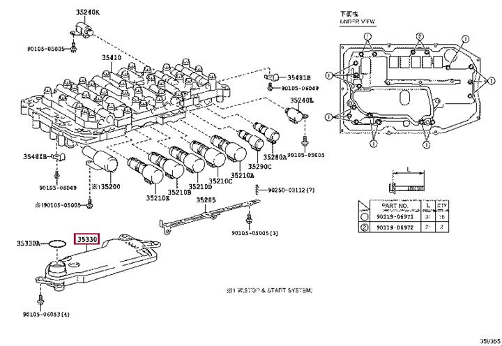 Toyota 35330-53020 Automatische Getriebekastenfilter 3533053020: Bestellen Sie in Polen zu einem guten Preis bei 2407.PL!
