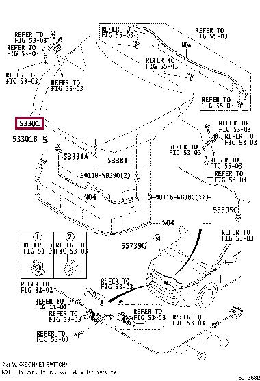 Kup Toyota 53301-WB002 w niskiej cenie w Polsce!